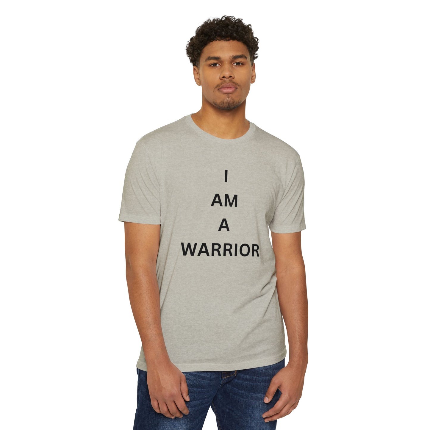 I AM A WARRIOR - Samaritan Warrior T-shirt - Angel in Back Demo2