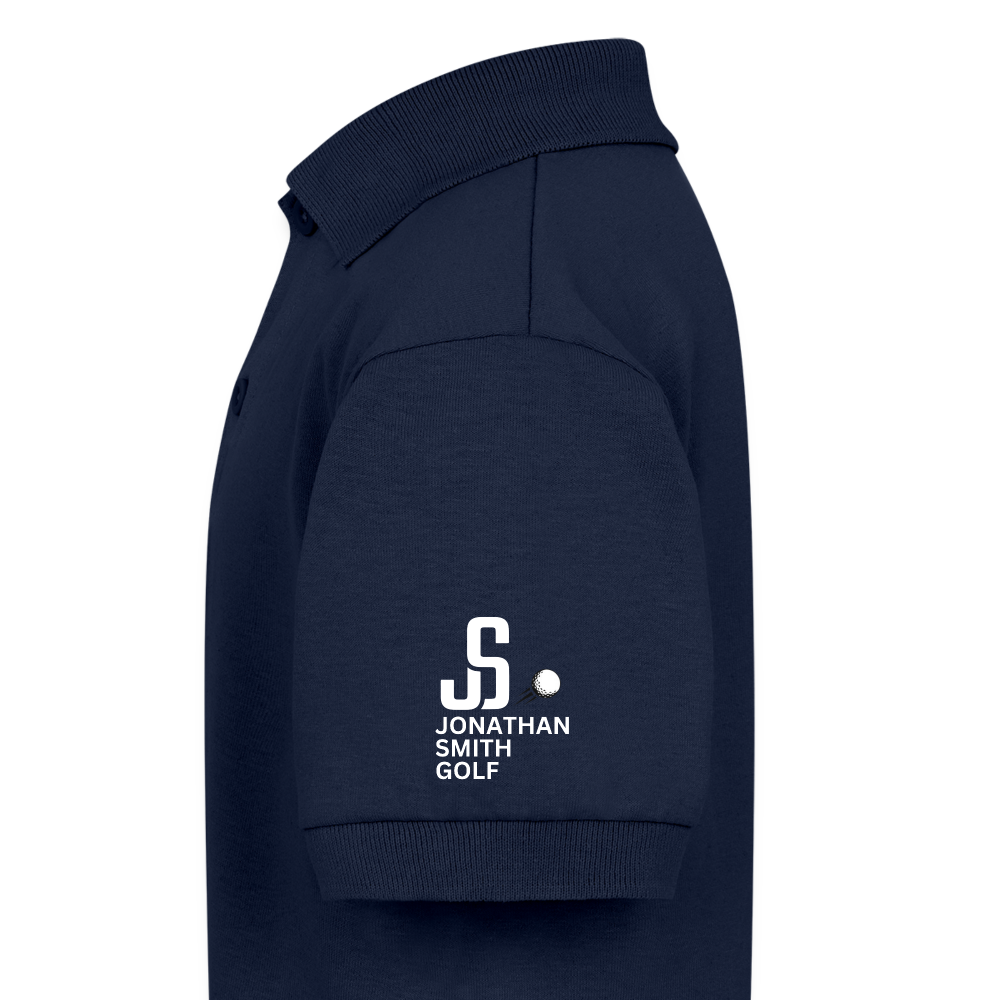 JSG - Kid's 50/50 Jersey Polo - navy