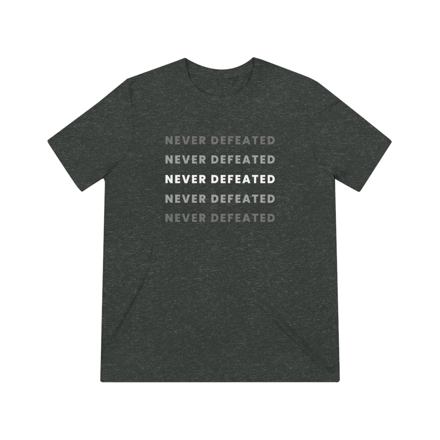 Never Defeated - Unisex T-Shirt