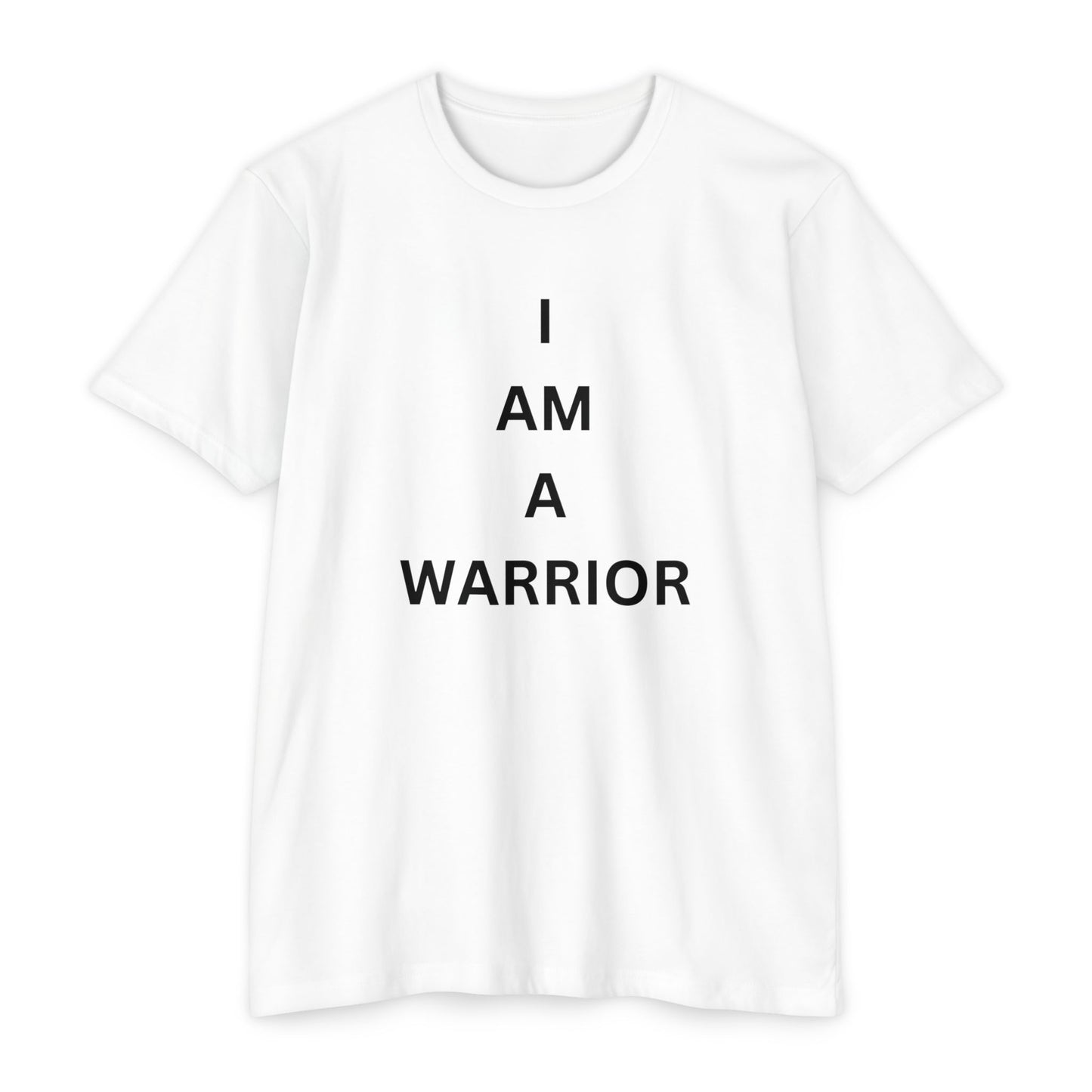 I AM A WARRIOR - Samaritan Warrior T-shirt - Angel in Back Demo2