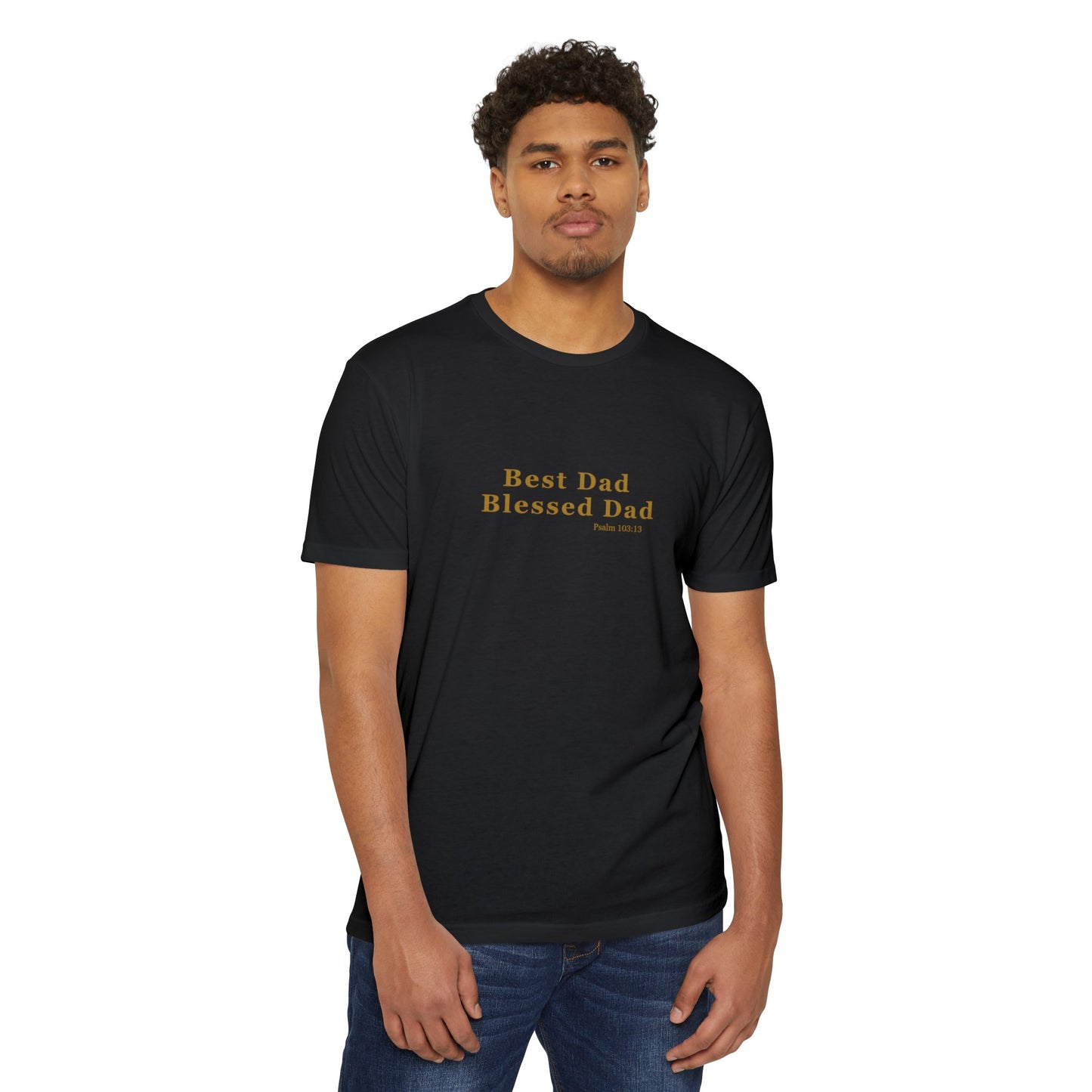 Best Dad Blessed Dad "Psalm 103:13" T-Shirt