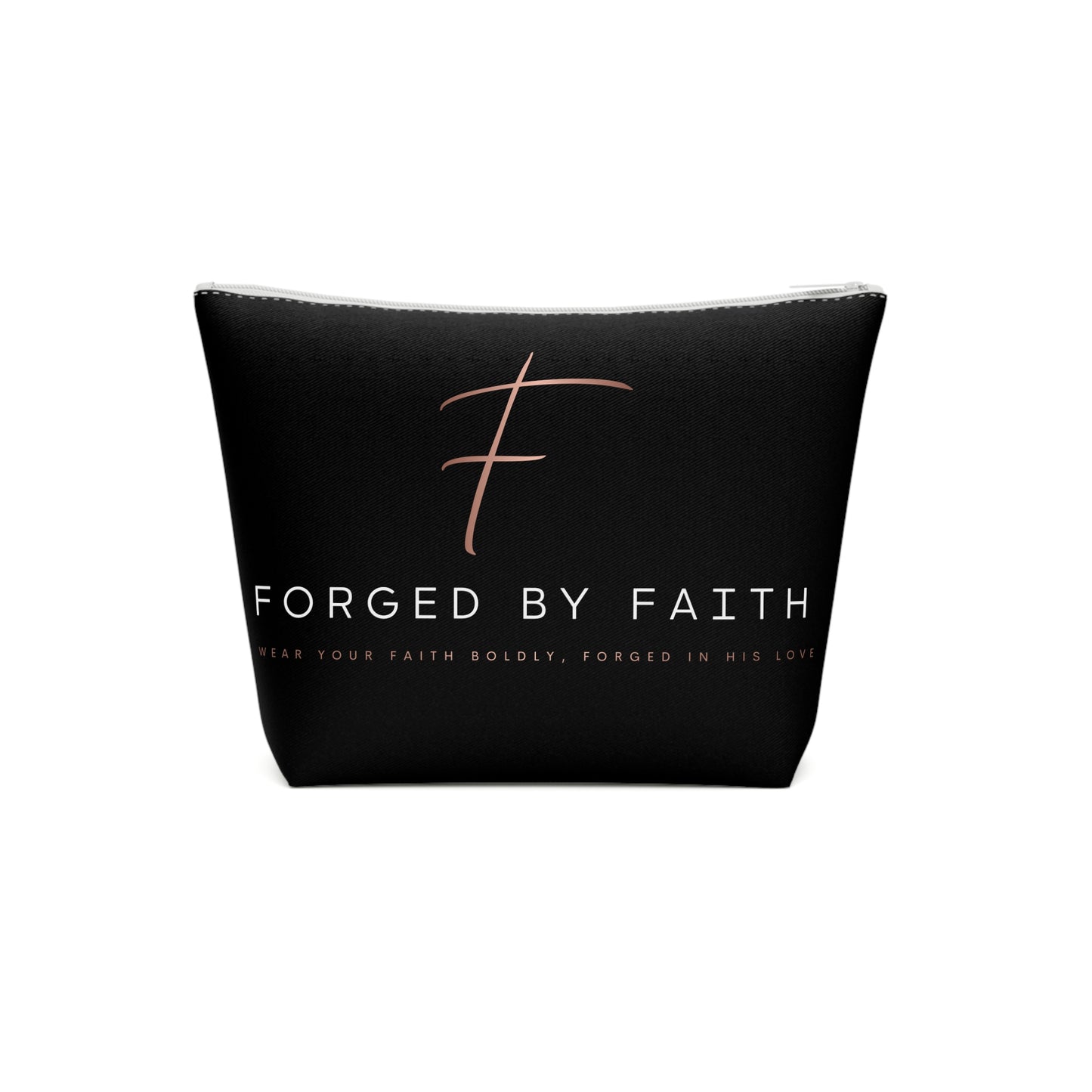 Forged by Faith - Cotton Cosmetic Bag