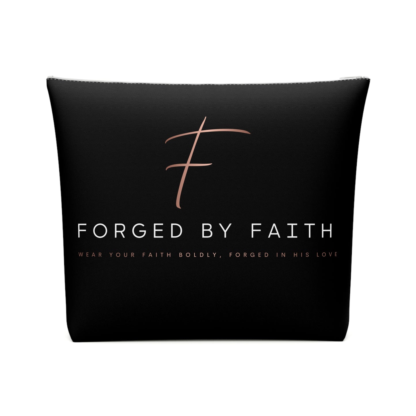 Forged by Faith - Cotton Cosmetic Bag