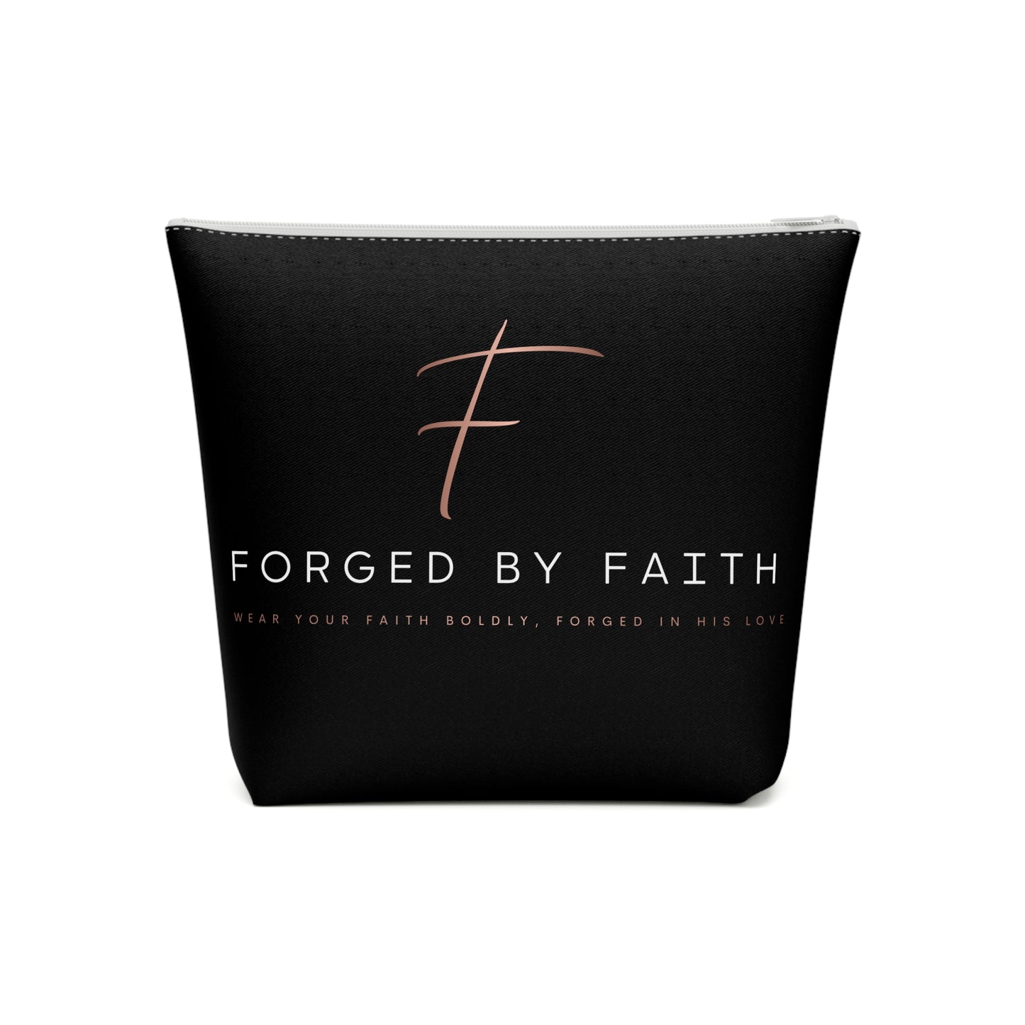 Forged by Faith - Cotton Cosmetic Bag