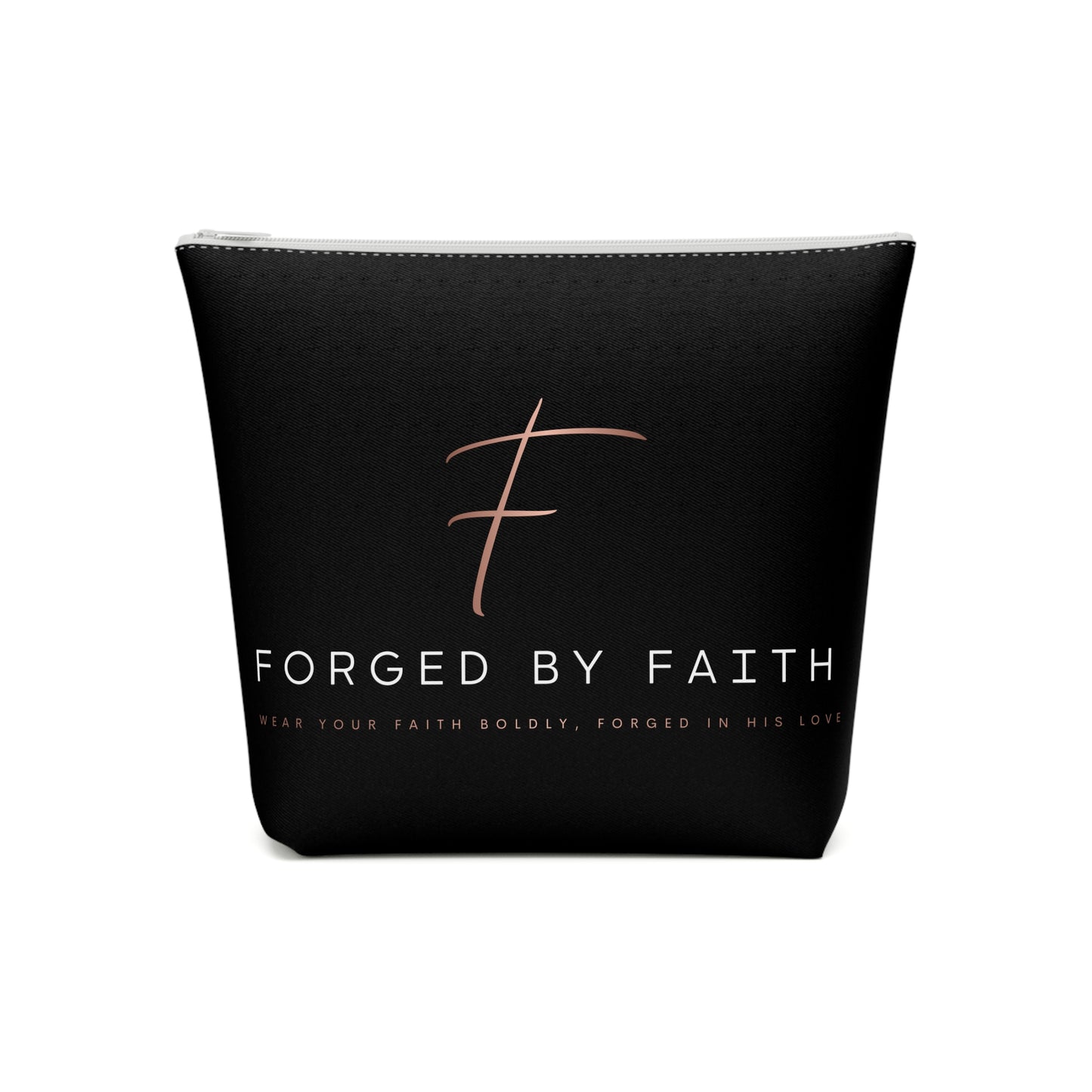 Forged by Faith - Cotton Cosmetic Bag