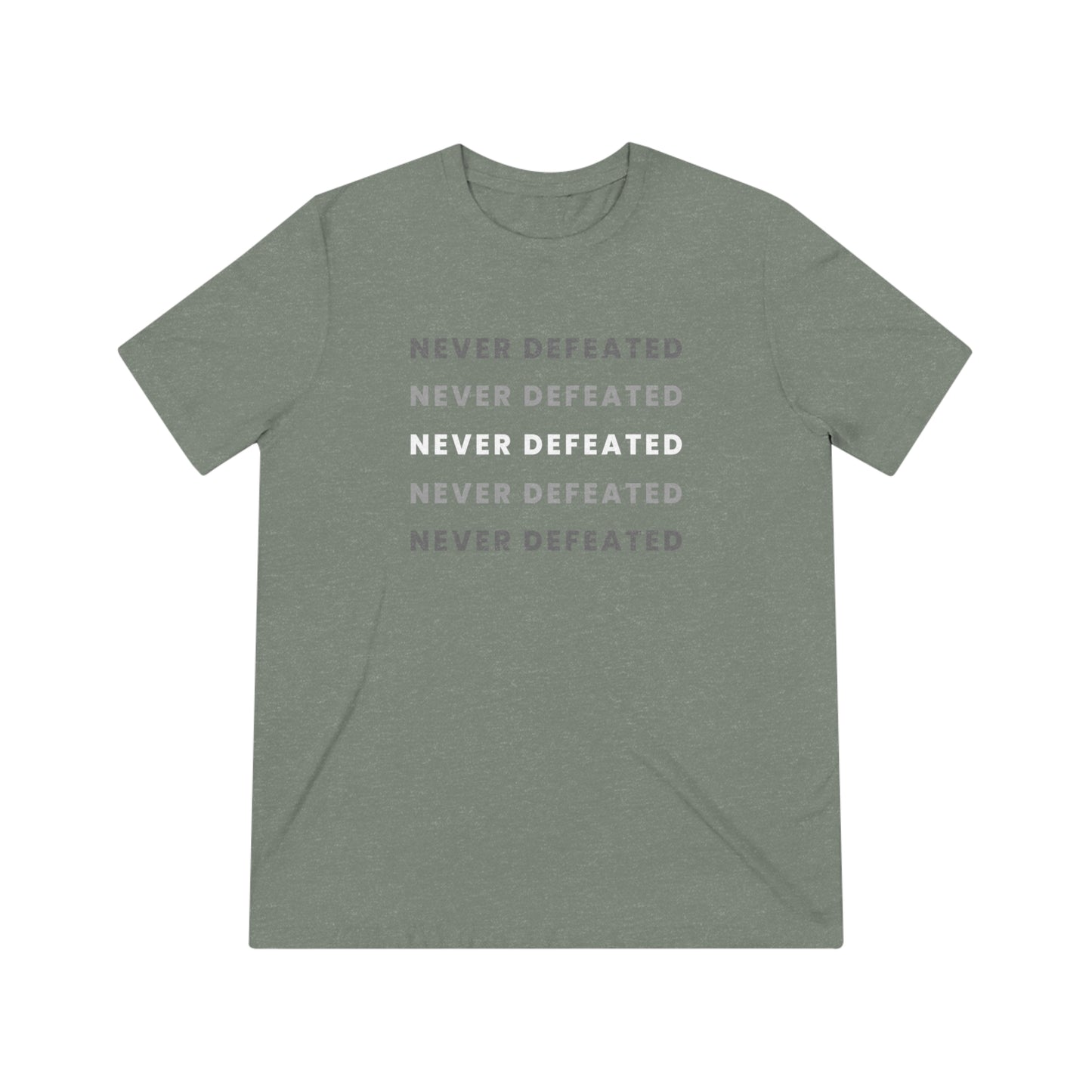 Never Defeated - Unisex T-Shirt