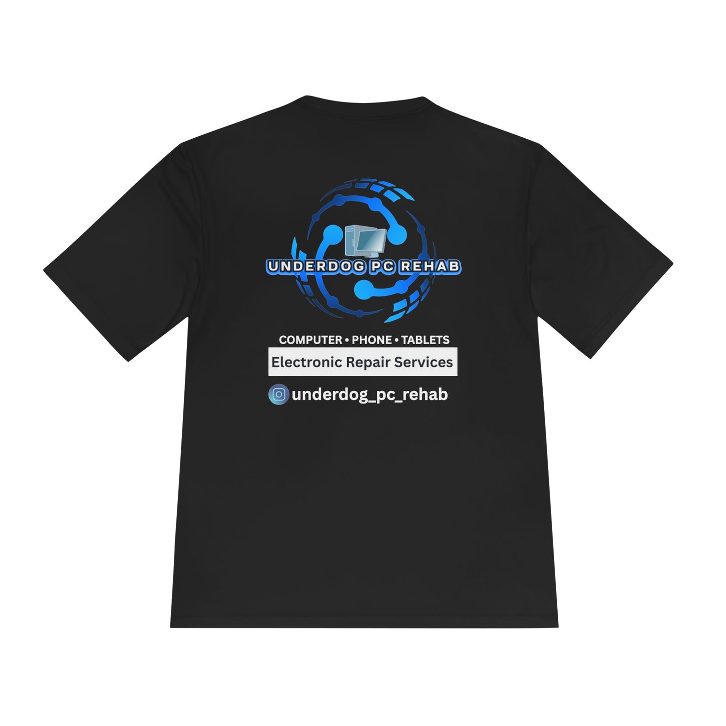 Under Dog PC Rehab | Sports Shirt, Workout Top, Summer Gear, Outdoor Tee, Gift for Fitness Lovers