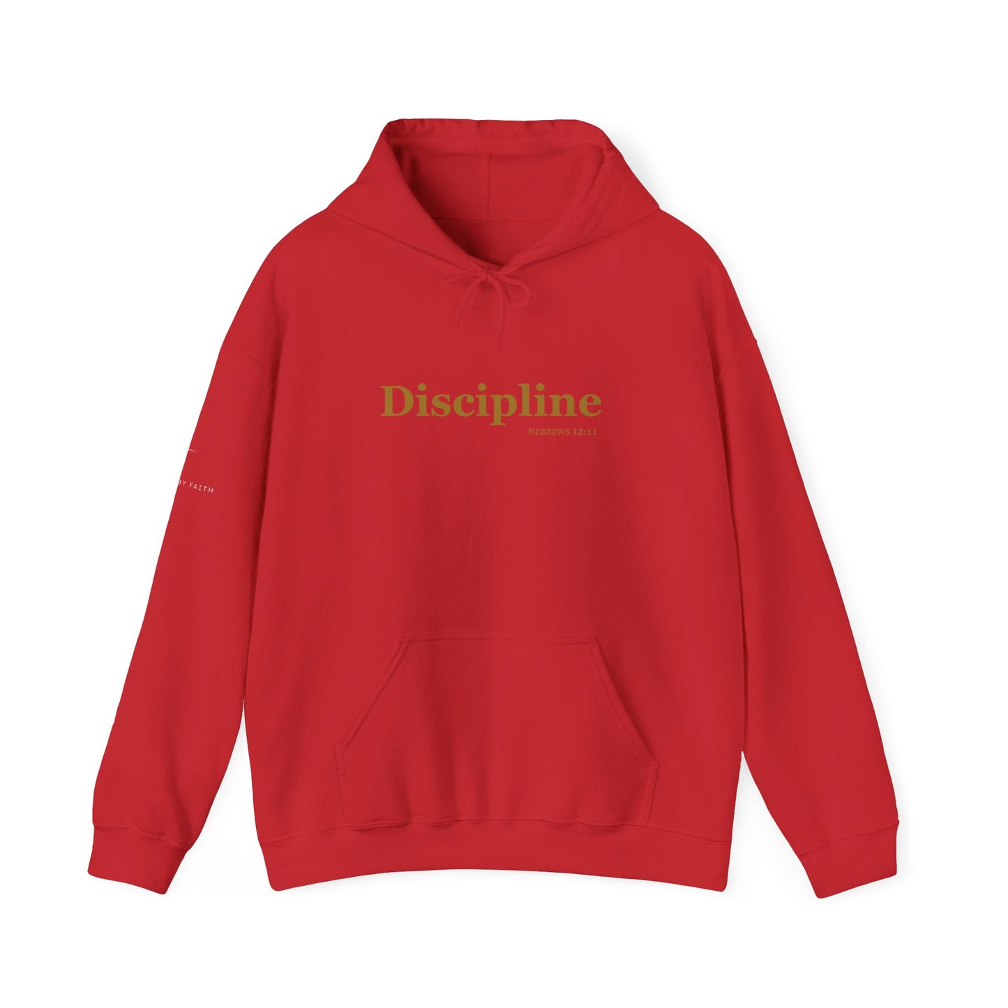 Discipline Hoodie - Hebrews 12:11 Faith-Based Apparel