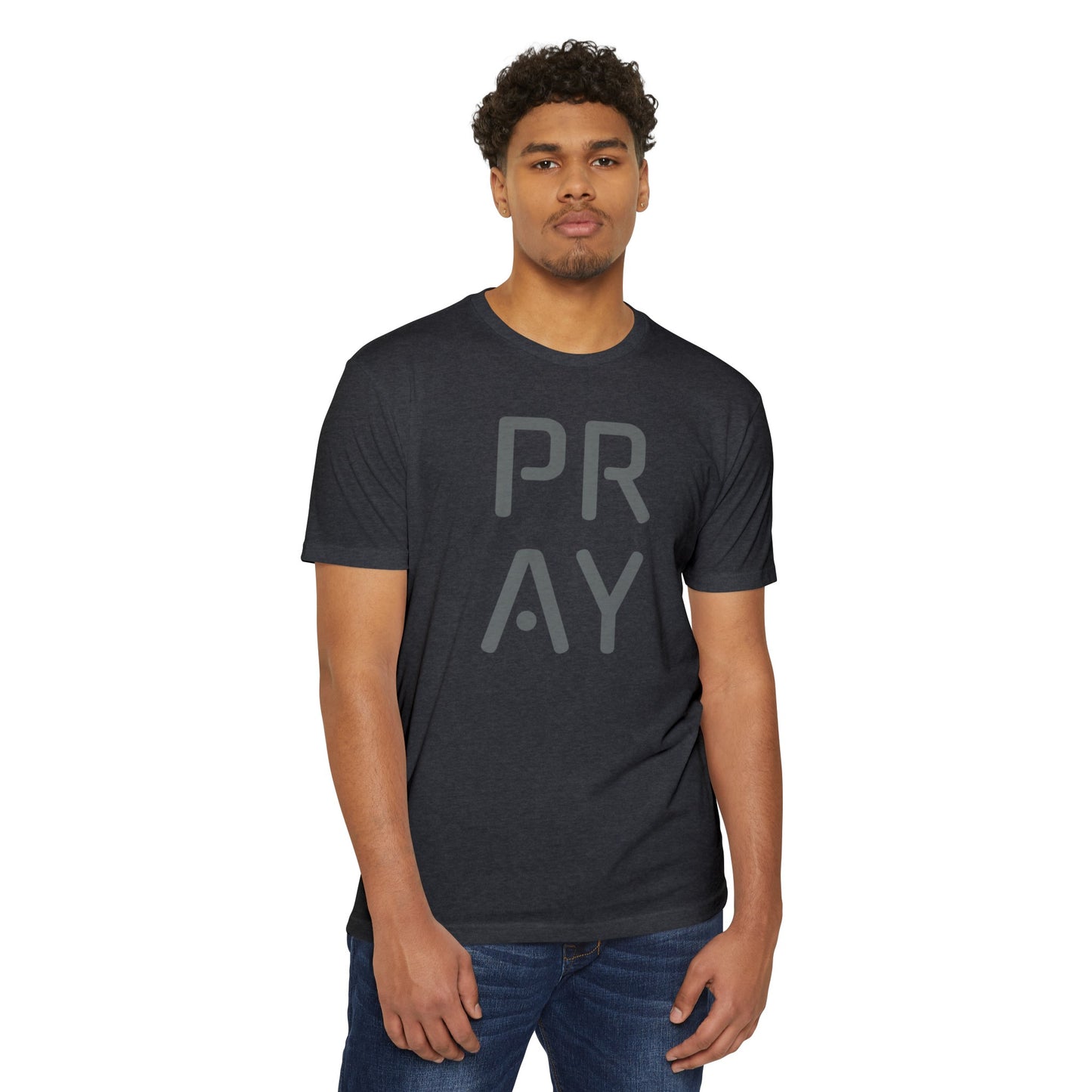 Faithful Pray Unisex Jersey Short Sleeve Tee