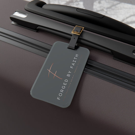 Lightweight Acrylic Luggage Tag with Business Card Insert