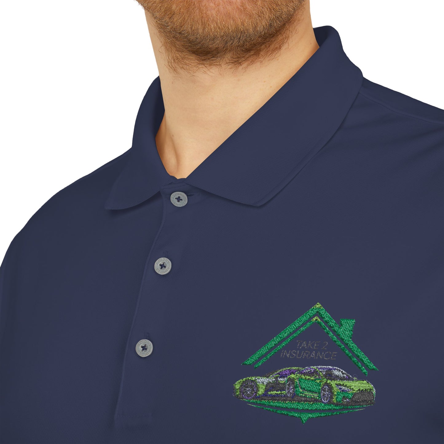 Take 2 Insurance adidas Unisex Performance Polo - A430