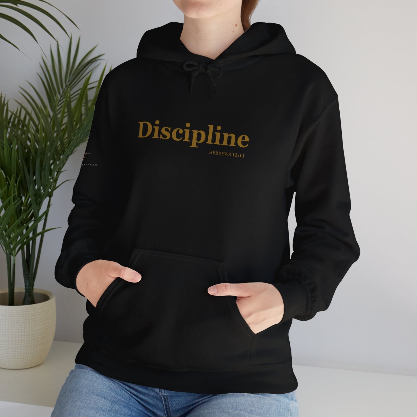 Discipline Hoodie - Hebrews 12:11 Faith-Based Apparel