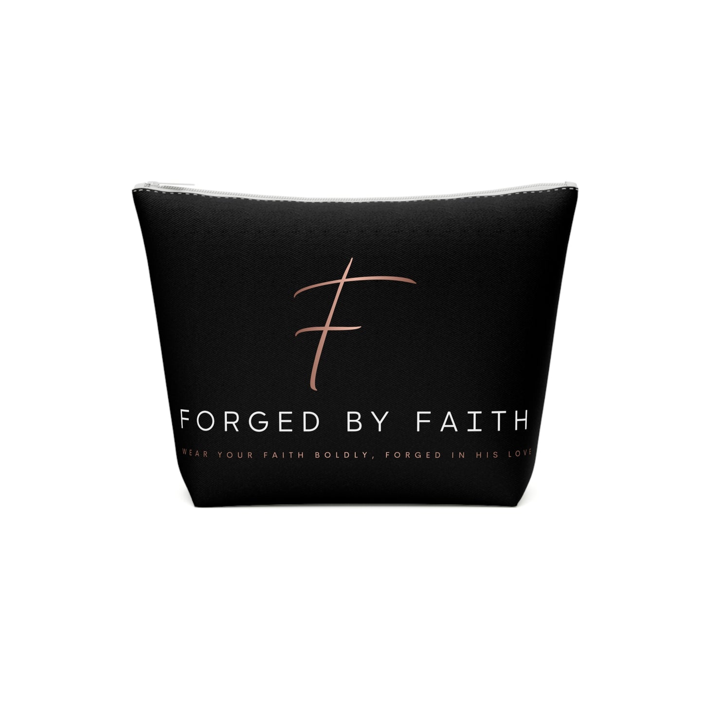 Forged by Faith - Cotton Cosmetic Bag