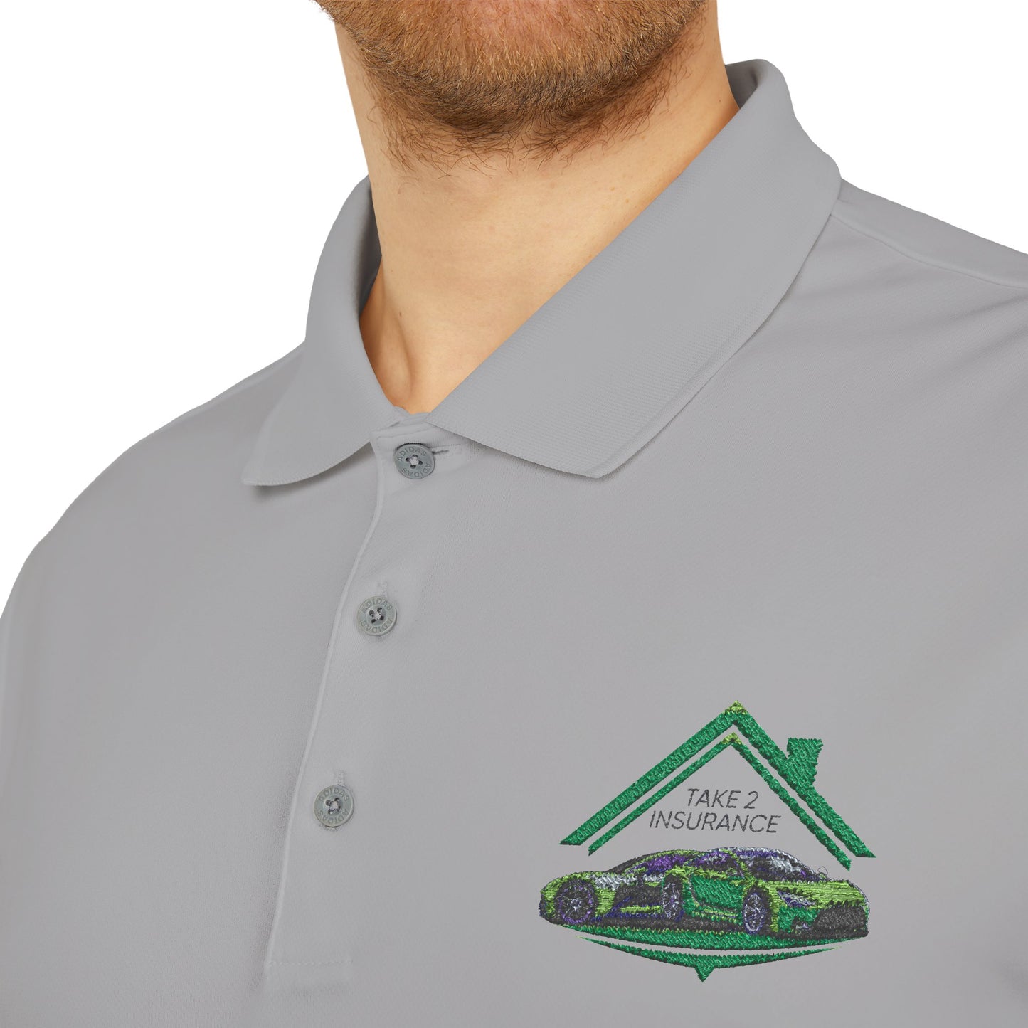 Take 2 Insurance adidas Unisex Performance Polo - A430