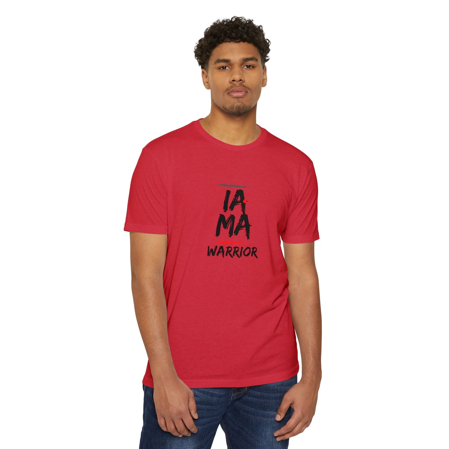 I Am A Warrior -  Samaritan Warrior T-shirt - Angel in Back - Demo4