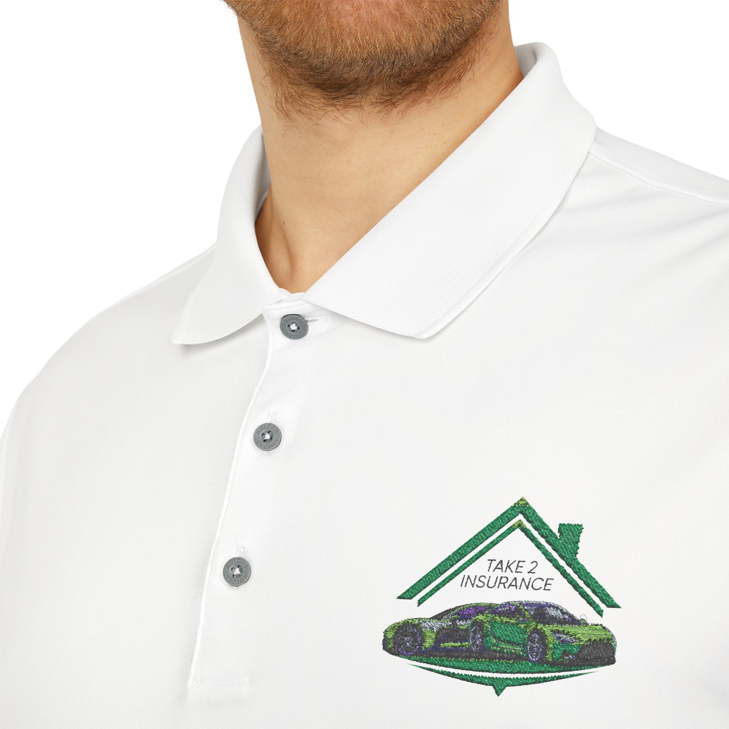 Take 2 Insurance adidas Unisex Performance Polo - A430