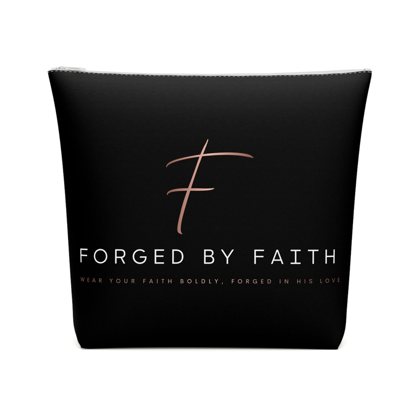 Forged by Faith - Cotton Cosmetic Bag