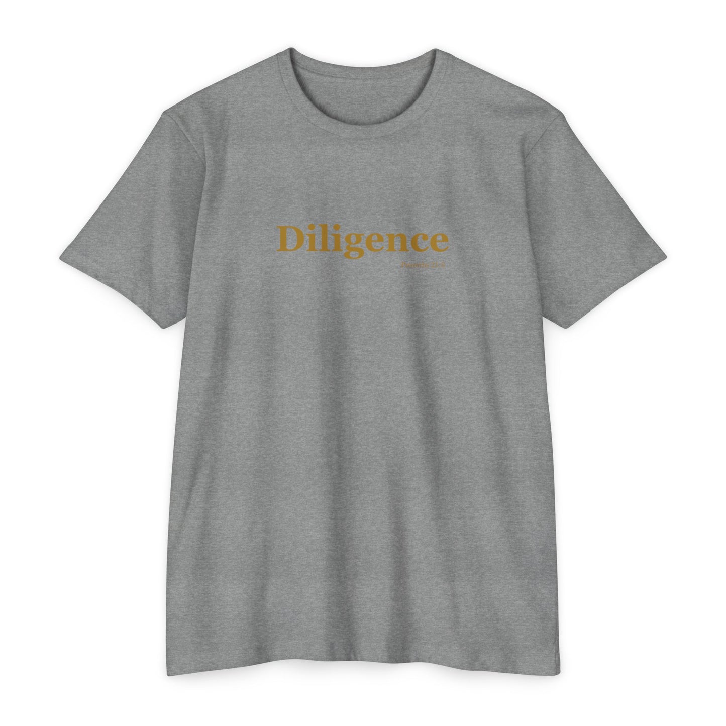 Forged By Faith - Diligence Leads to Abundance - Proverbs 21:5 T-Shirt