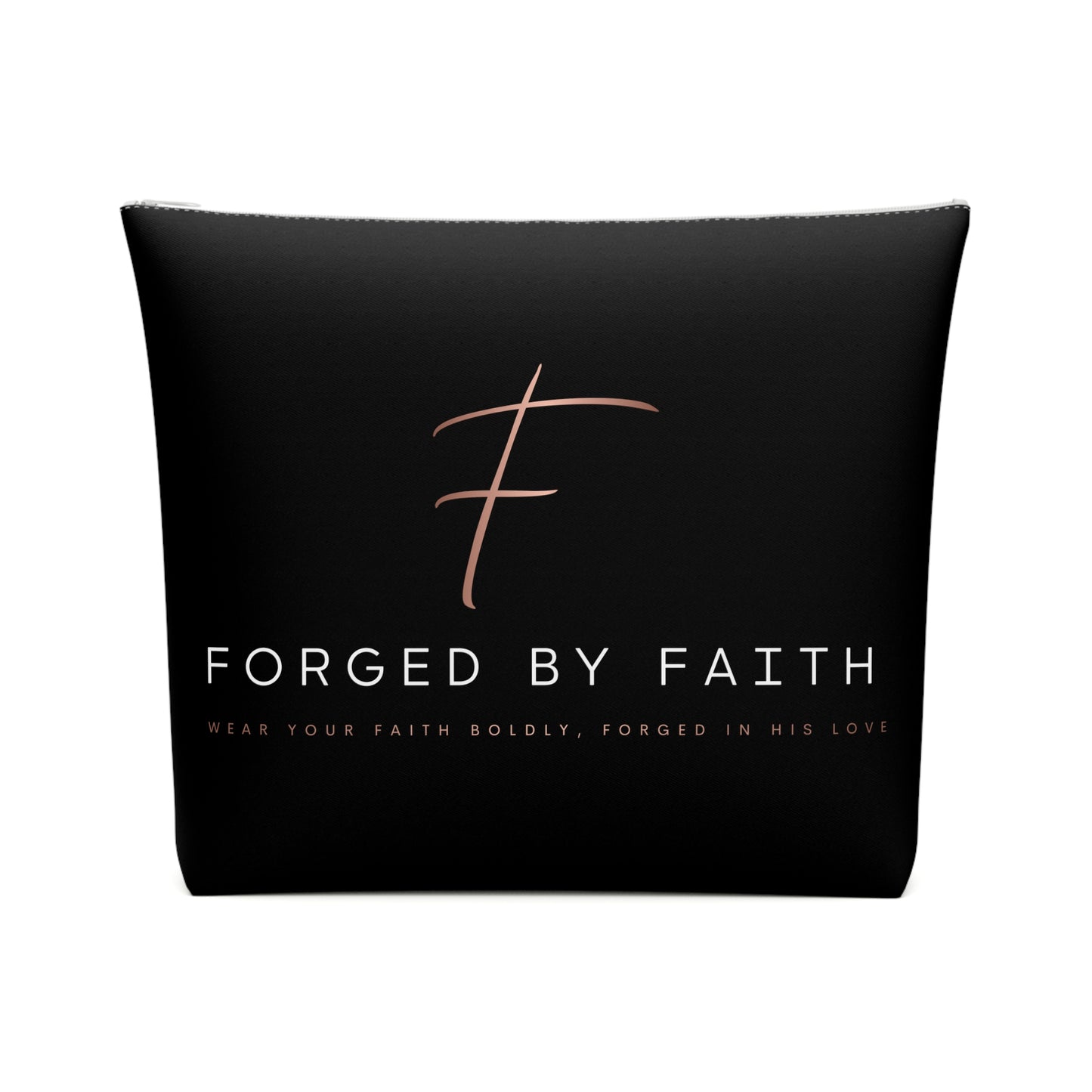 Forged by Faith - Cotton Cosmetic Bag