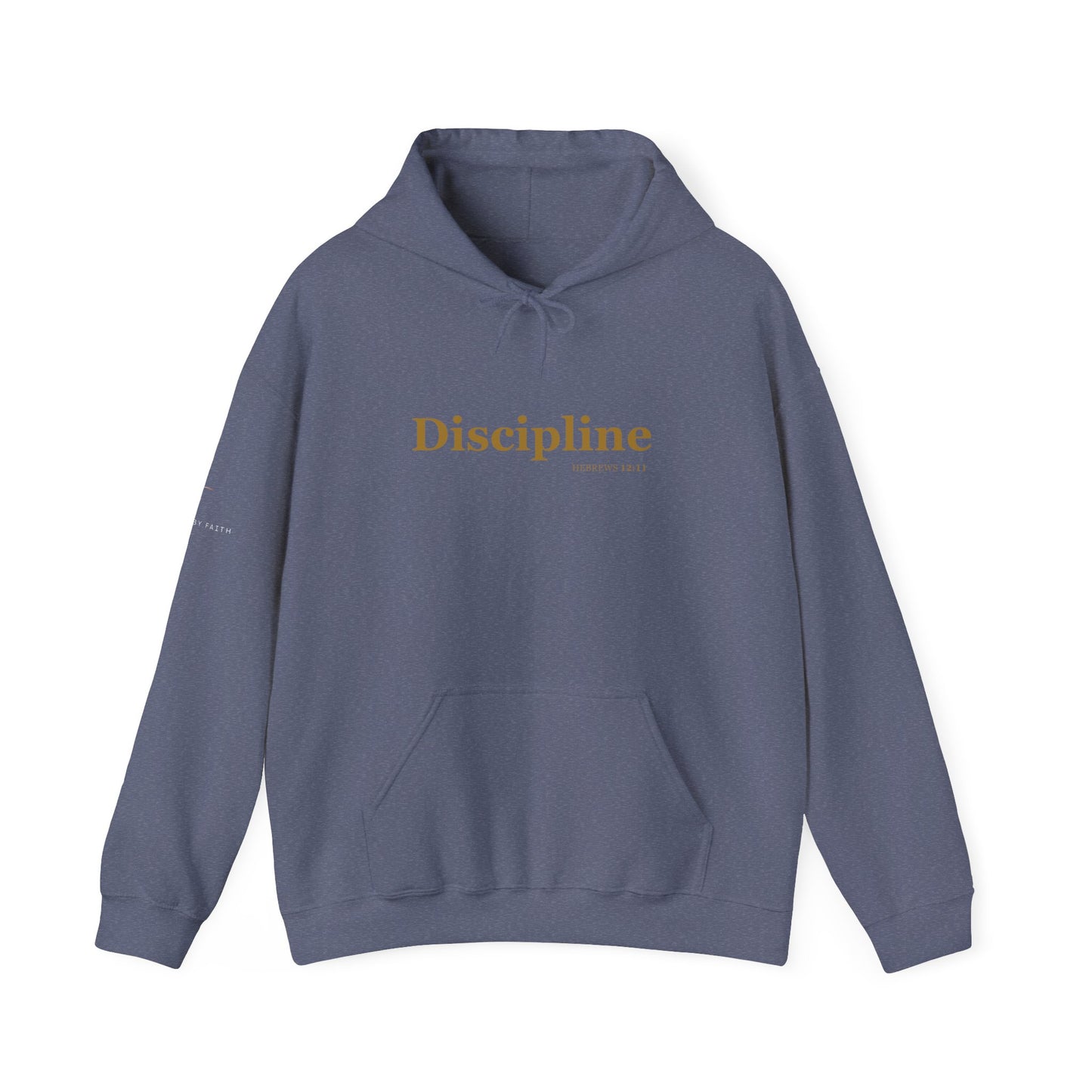 Discipline Hoodie - Hebrews 12:11 Faith-Based Apparel