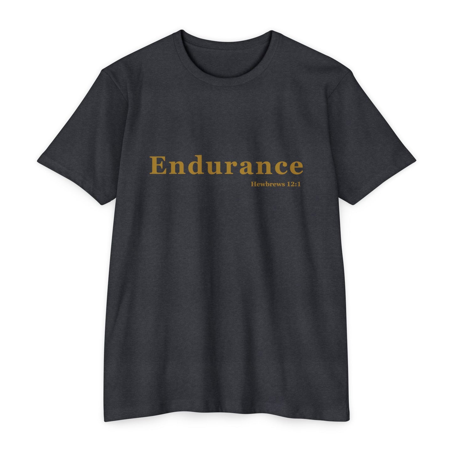 Forged By Faith - Endurance - Hebrews 12:1 Inspirational T-Shirt