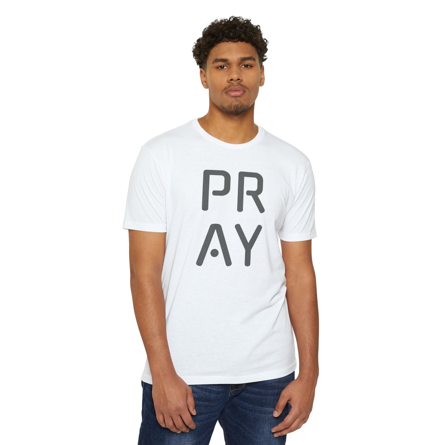 Faithful Pray Unisex Jersey Short Sleeve Tee