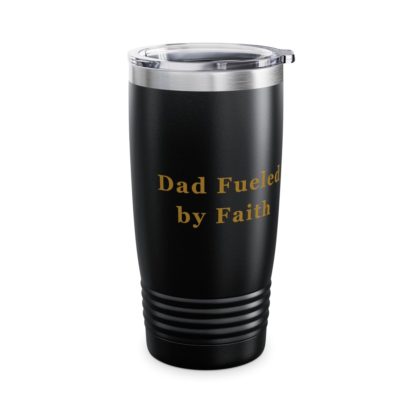 Dad Fueled by Faith "Proverbs 20:7" Tumbler