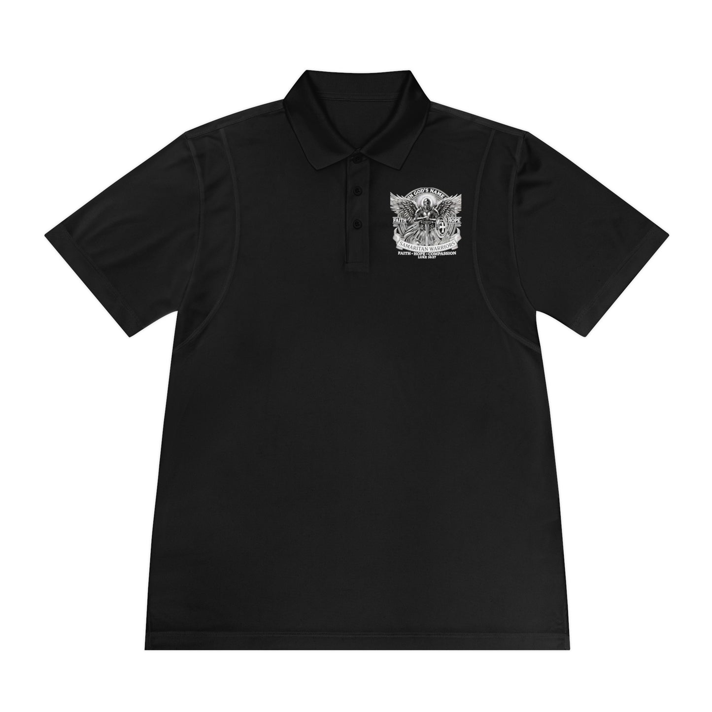 Men's Polo Shirt - Samaritan Warrior Polo Shirt