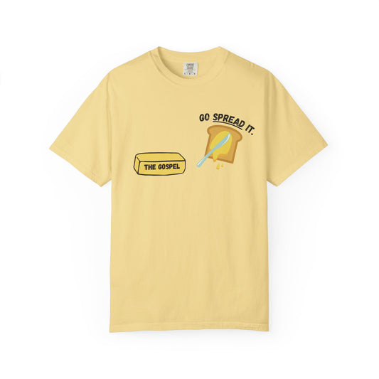 Forged By Faith - Gospel Bread T-shirt, Unisex Inspirational Message