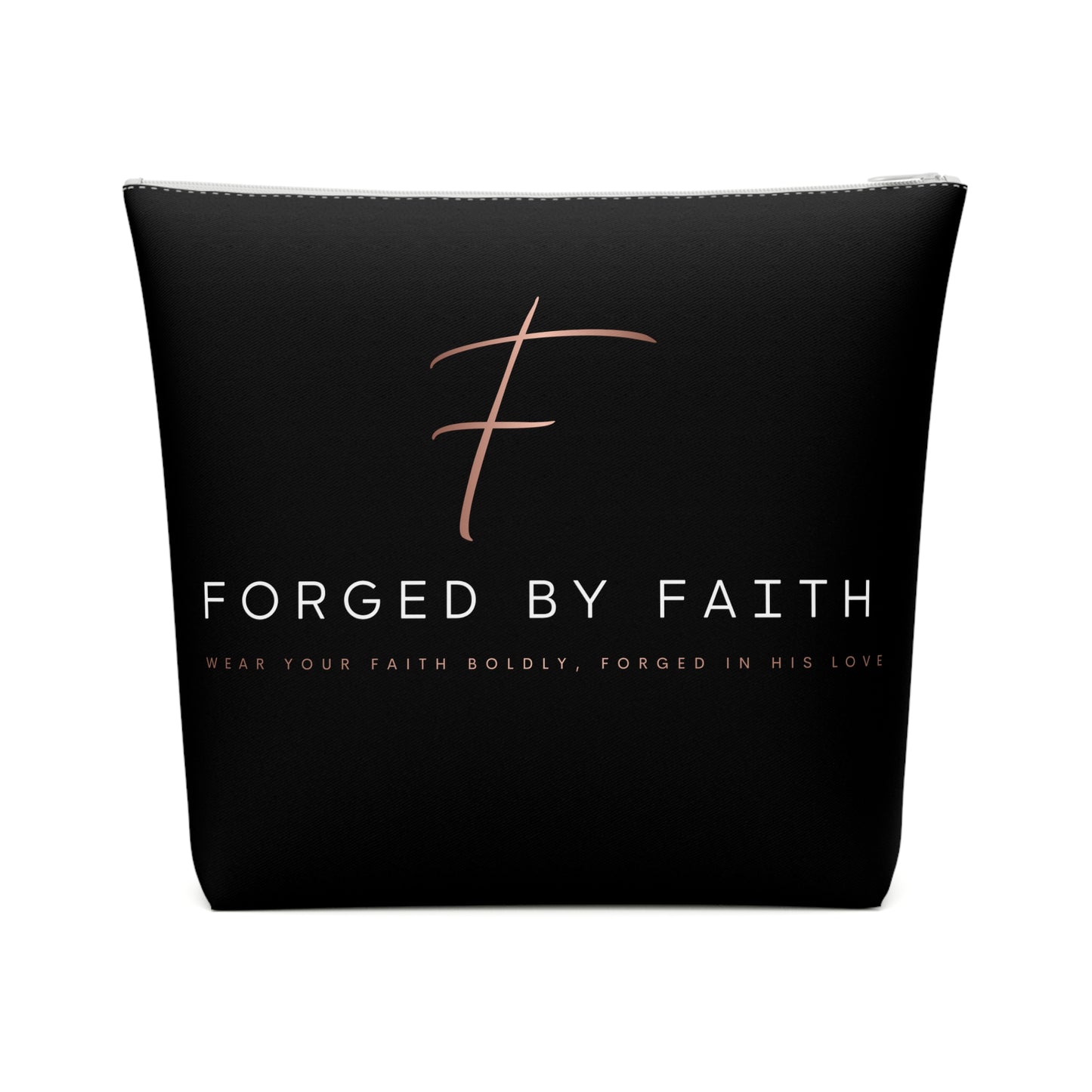 Forged by Faith - Cotton Cosmetic Bag