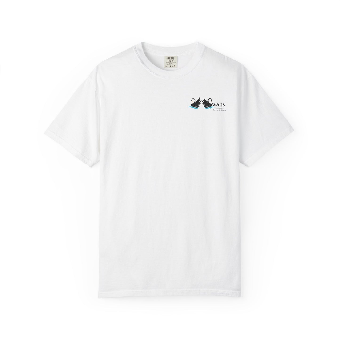 SWANS Commercial and Residential Cleaning Services T-Shirt | Cleaning Company Logo