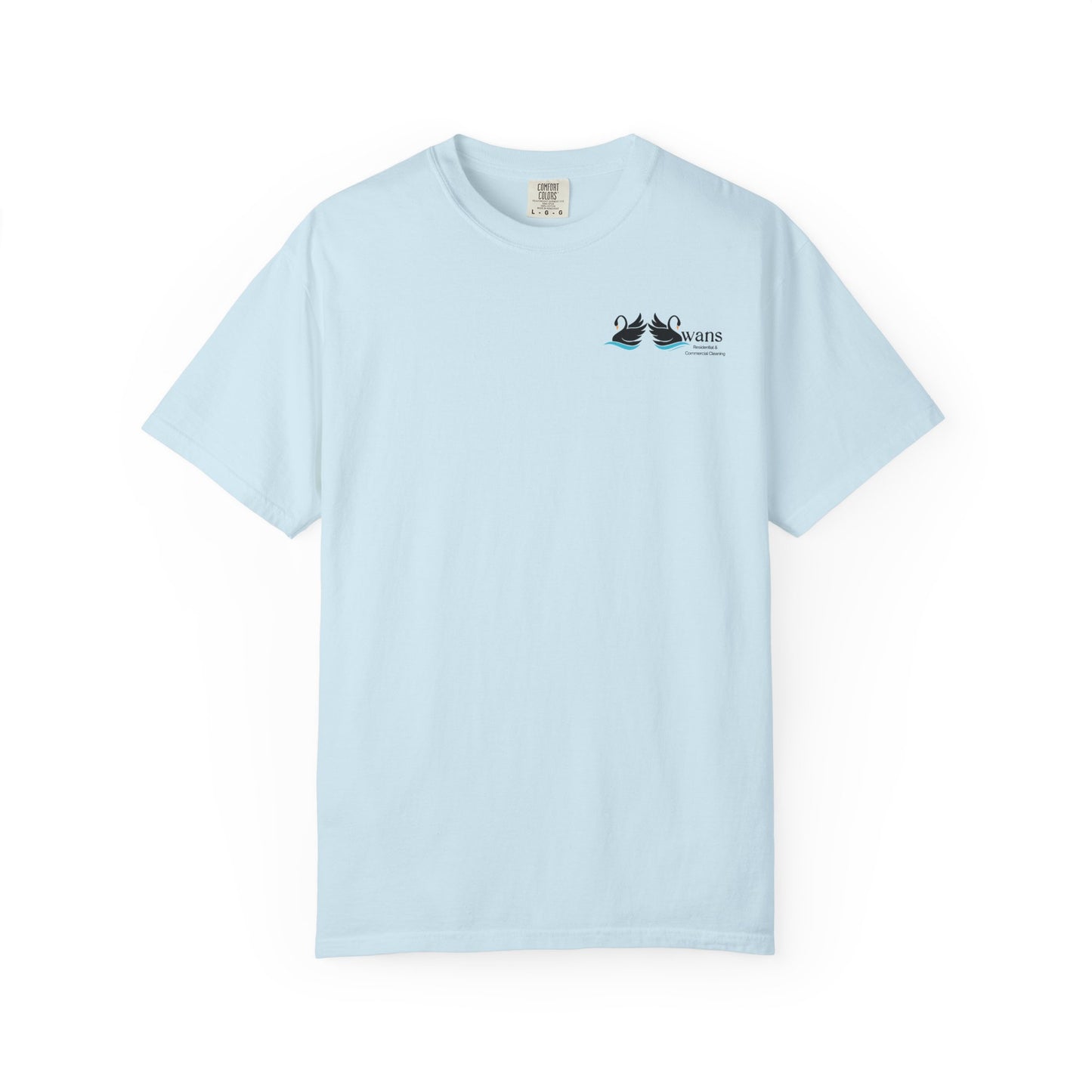 SWANS Commercial and Residential Cleaning Services T-Shirt | Cleaning Company Logo