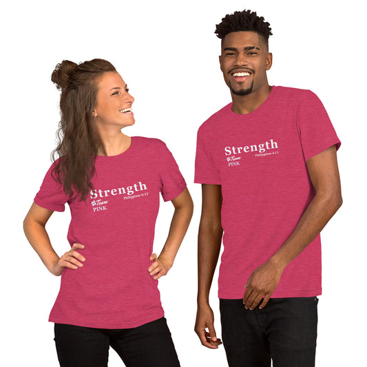 Forged By Faith: Strength in Pink - Breast Cancer Awareness Tee